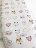Waterproof and padded bassinet liner for baby that fits Redsbaby Metro and Jive 2 and 3 in a cute Australian animals pink cotton fabric