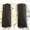 Black Cotton Padded Shoulder Harness Strap Covers to make baby comfortable in the pram
