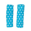 Aqua spots Reversible harness strap covers / shoulder pads for the pram or car seat. Soft and padded