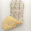 Custom order Baby Jogger City Select pram liner and shoulder strap covers in cute owl fabrics