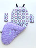SALE comfy floral pram liner and shoulder pad covers to fit Babyzen Yoyo and Yoyo Plus