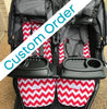 Custom order twin pram liners custom made to fit the B.O.B Dualie Duo twin pram- Mini Happy Me Australia