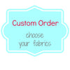Custom Order Reversible pram liner - Britax Affinity