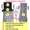 Custom Order footmuff + pram liner Baby Jogger City Mini Zip
