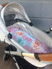 Custom order made to fit Bugaboo Fox 2 and 3. Soft and padded bassinet liner - Reversible